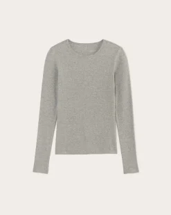 Everlane Tops|Tees*The Luxe Rib Long-Sleeve Crew