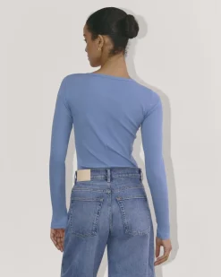 Everlane Tops|Tees*The Luxe Rib Long-Sleeve Crew