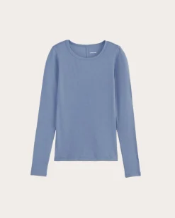 Everlane Tops|Tees*The Luxe Rib Long-Sleeve Crew