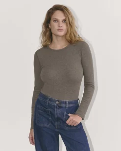 Everlane Tops|Tees*The Luxe Rib Long-Sleeve Crew