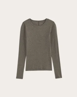 Everlane Tops|Tees*The Luxe Rib Long-Sleeve Crew