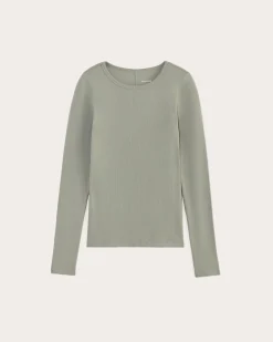 Everlane Tops|Tees*The Luxe Rib Long-Sleeve Crew