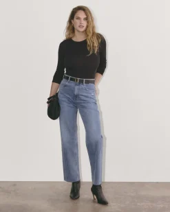 Everlane Tops|Tees*The Luxe Rib Long-Sleeve Crew