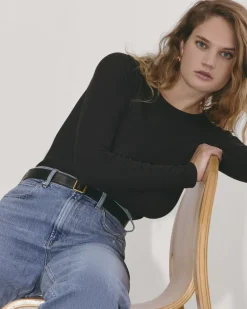 Everlane Tops|Tees*The Luxe Rib Long-Sleeve Crew