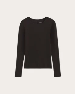Everlane Tops|Tees*The Luxe Rib Long-Sleeve Crew