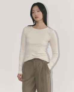 Everlane Tops|Tees*The Luxe Rib Long-Sleeve Crew