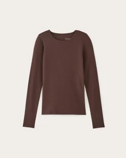 Everlane Tops|Tees*The Luxe Rib Long-Sleeve Crew