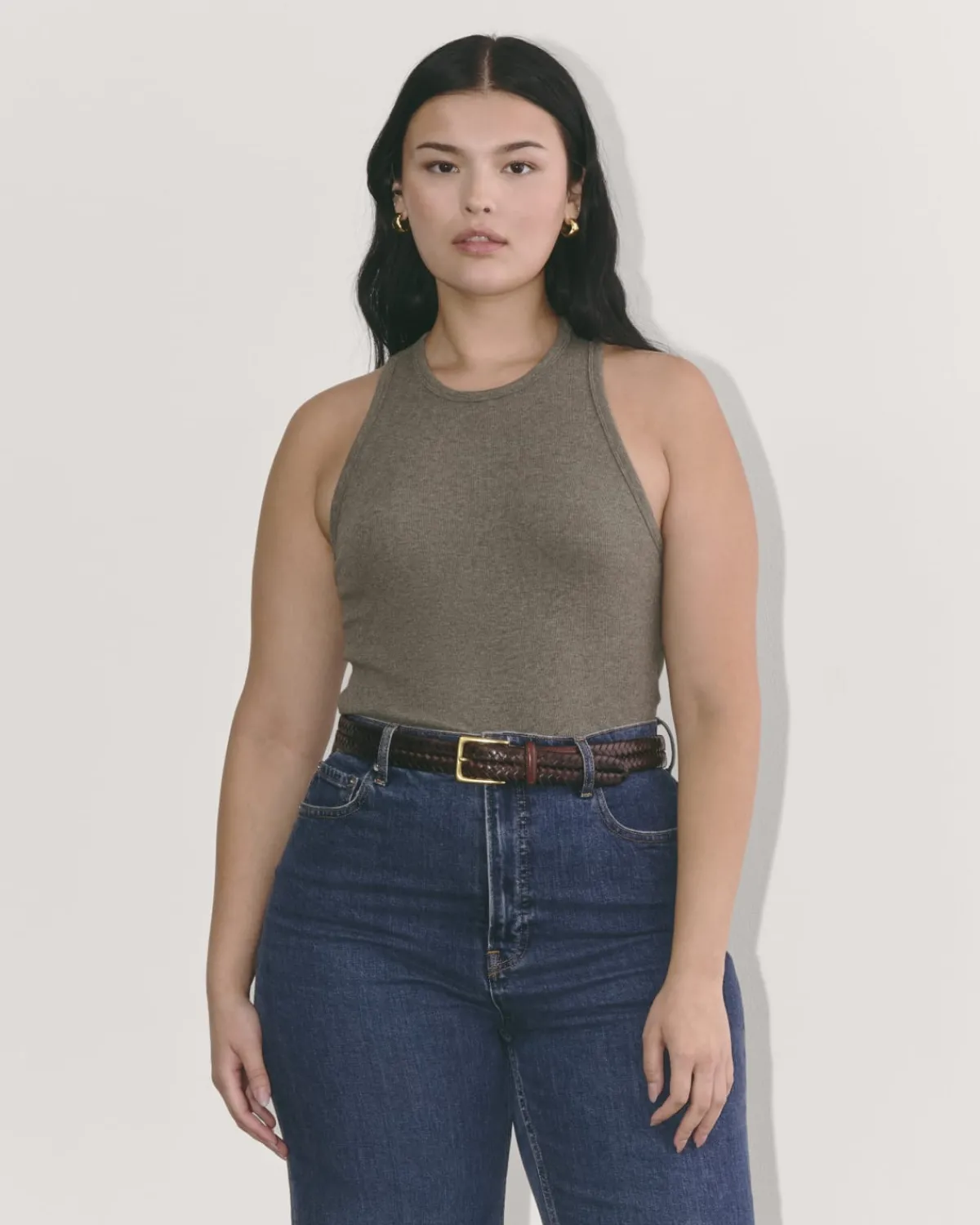 Everlane Tees|Tank Tops*The Luxe Rib Racerback Tank