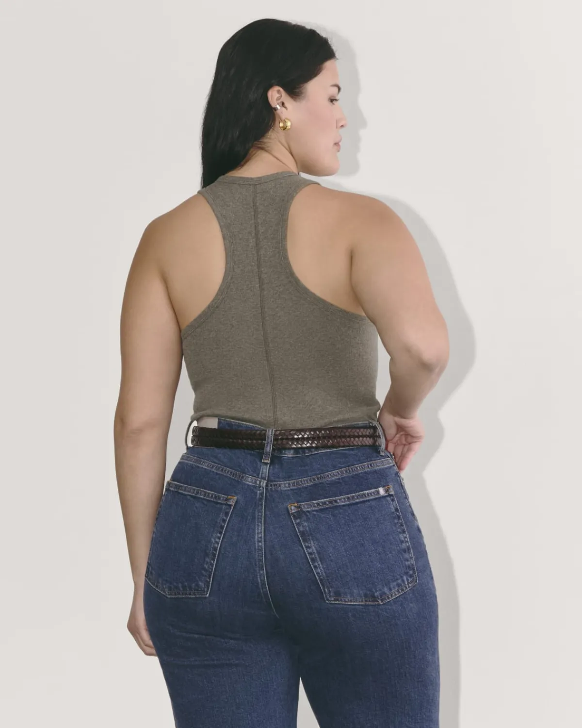 Everlane Tees|Tank Tops*The Luxe Rib Racerback Tank