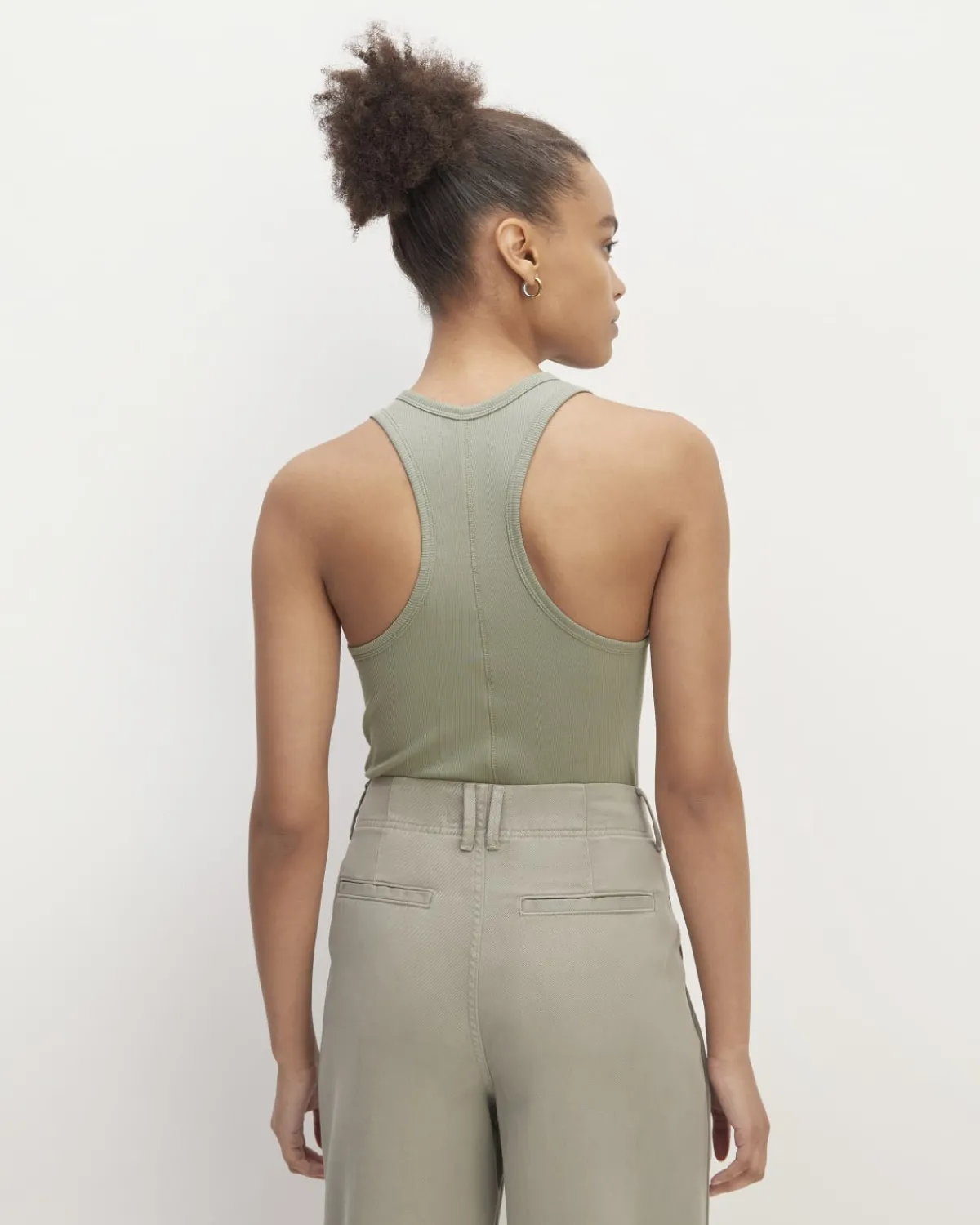 Everlane Tees|Tank Tops*The Luxe Rib Racerback Tank