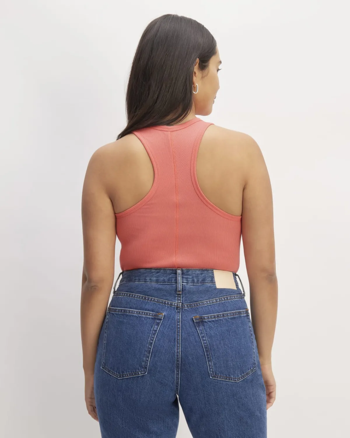 Everlane Tees|Tank Tops*The Luxe Rib Racerback Tank