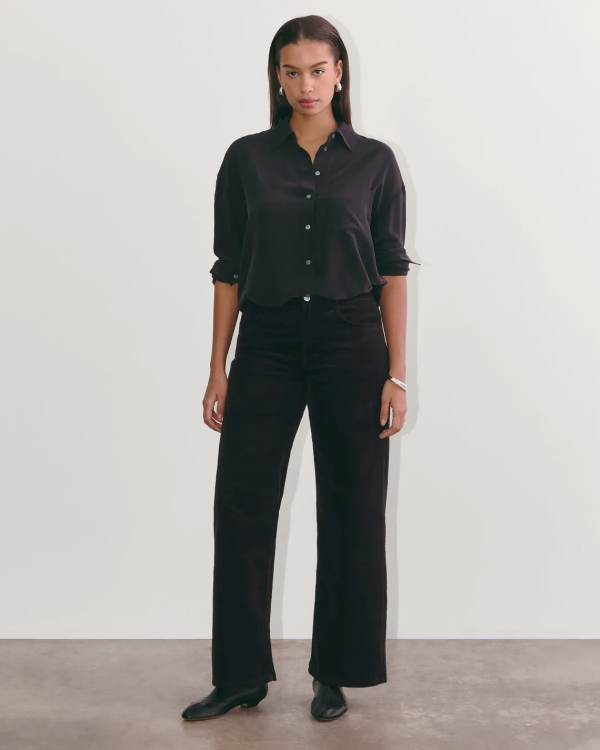 Everlane Pants|Wide-Leg Pants*The Mid-Way Pant in Corduroy