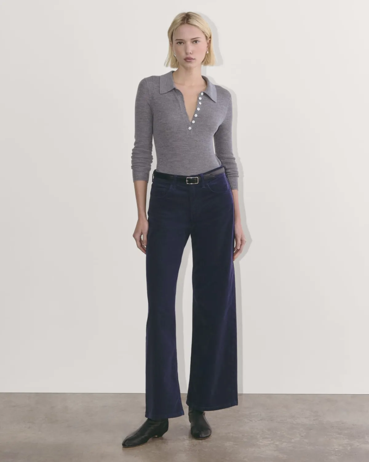 Everlane Pants|Wide-Leg Pants*The Mid-Way Pant in Corduroy