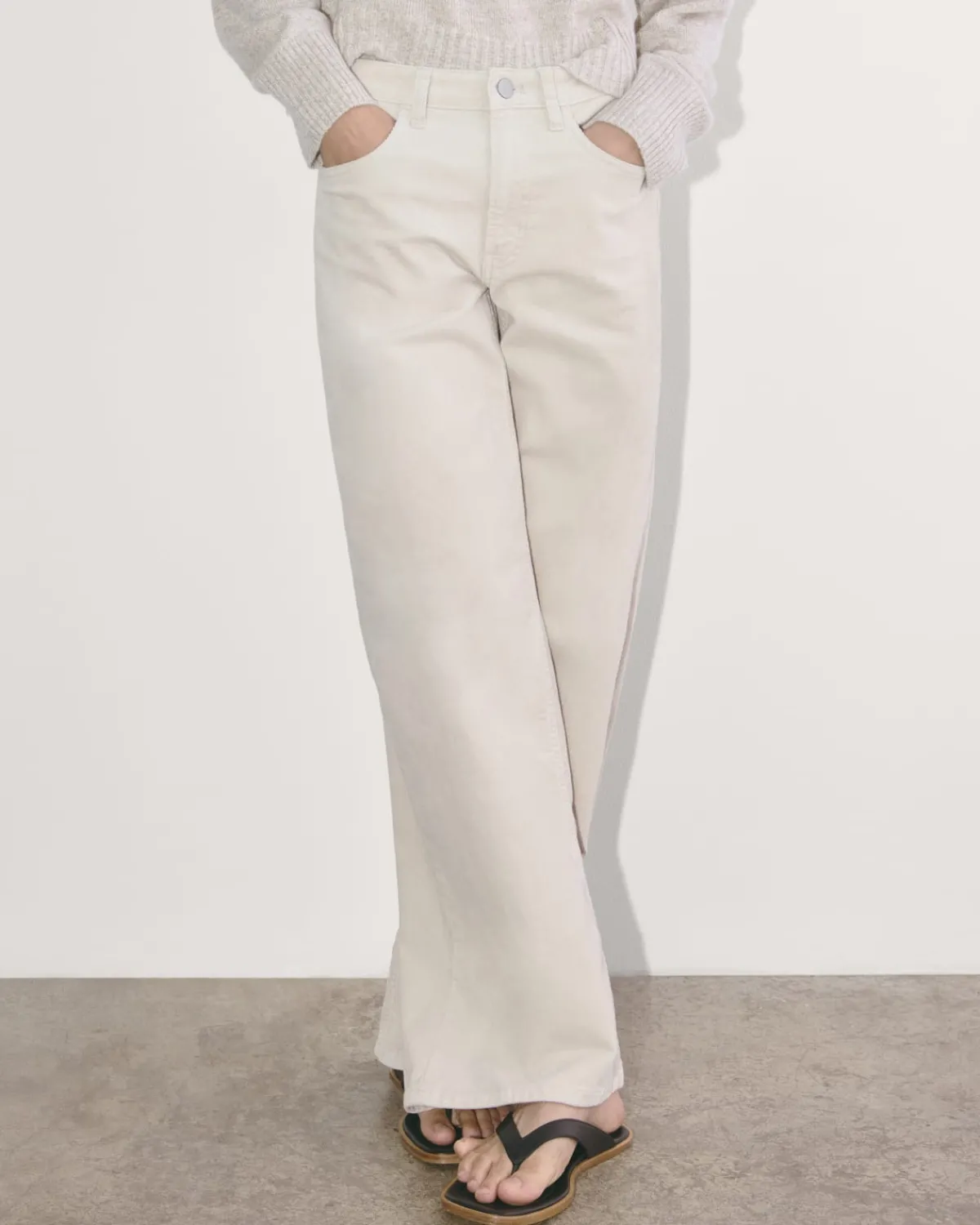 Everlane Pants|Wide-Leg Pants*The Mid-Way Pant in Corduroy
