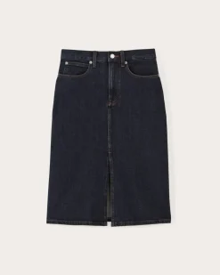 Everlane Shorts & Skirts|Jeans*The Mid-Way Skirt Deep Atlantic