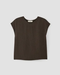 Everlane Tops*The Mini Jacquard Stripe Top
