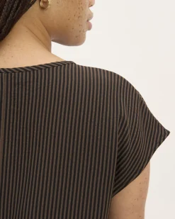 Everlane Tops*The Mini Jacquard Stripe Top