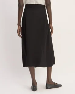 Everlane Shorts & Skirts|Jeans*The Mini Jacquard Stripe Slip Skirt Tumbled Black