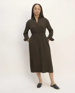 Everlane Dresses*The Mini Jacquard Stripe Shirt Dress