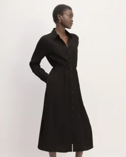 Everlane Dresses*The Mini Jacquard Stripe Shirt Dress