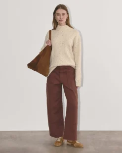 Everlane Sweaters*The Mockneck Sweater in Plush Cotton