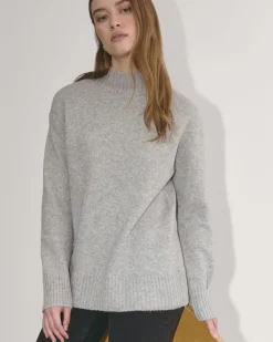 Everlane Sweaters*The Mockneck Sweater in Plush Cotton