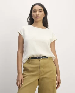 Everlane Tops*The Muscle Top in Butterlite