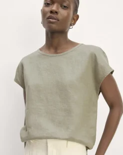 Everlane Tops*The Muscle Top in Linen