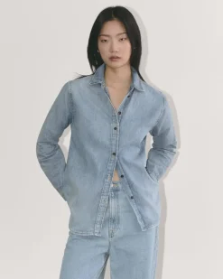 Everlane Jeans|Denim Shirts & Jackets*The Must-Have Shirt in Denim Dark Indigo
