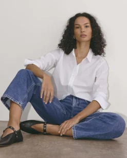 Everlane Tops*The Must-Have Shirt in Silky Cotton