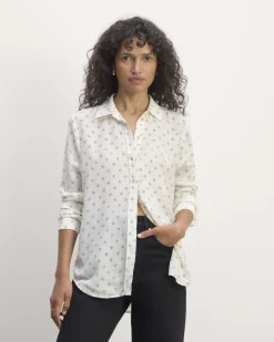 Everlane Tops*The Must-Have Shirt in Washable Silk