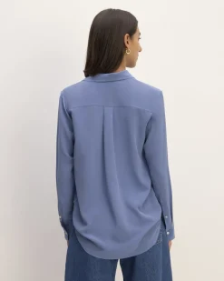 Everlane Tops*The Must-Have Shirt in Washable Silk