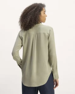 Everlane Tops*The Must-Have Shirt in Washable Silk