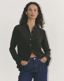 Everlane Tops*The Must-Have Shirt in Washable Silk