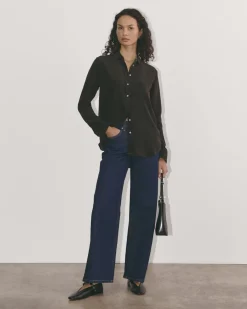 Everlane Tops*The Must-Have Shirt in Washable Silk
