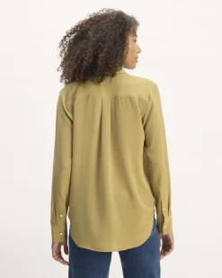 Everlane Tops*The Must-Have Shirt in Washable Silk