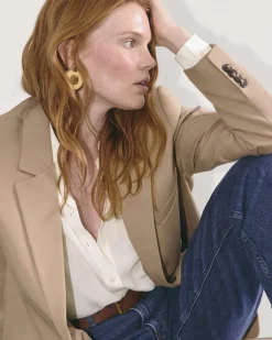 Everlane Tops*The Must-Have Shirt in Washable Silk