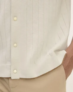 Everlane Sweaters|Turtleneck Sweaters*The No-Sweat Button-Down Polo Heathered Canvas
