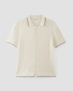 Everlane Sweaters|Turtleneck Sweaters*The No-Sweat Button-Down Polo Heathered Canvas