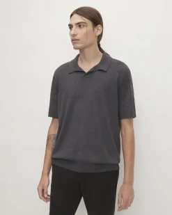 Everlane Sweaters|Turtleneck Sweaters*The No-Sweat Polo Heather Ash