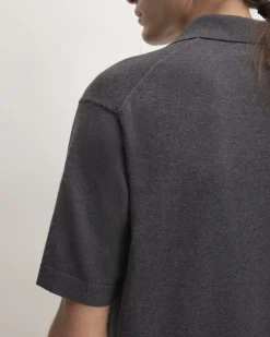 Everlane Sweaters|Turtleneck Sweaters*The No-Sweat Polo Heather Ash