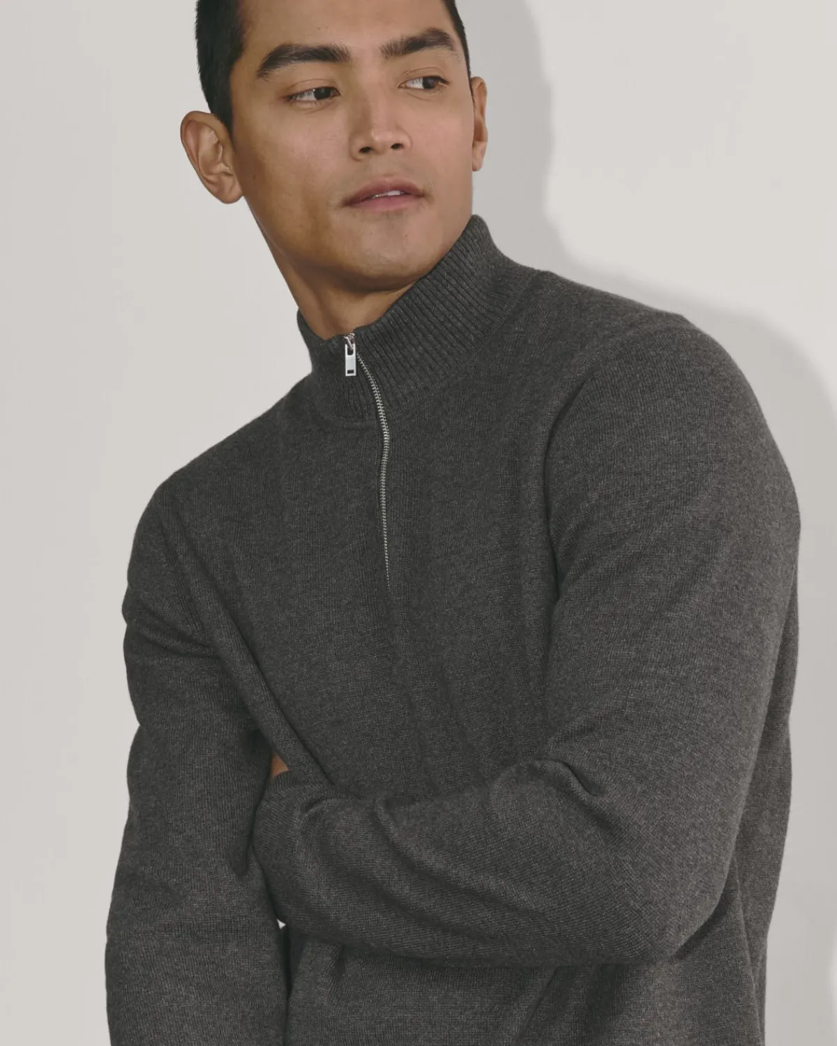Everlane Sweaters|Turtleneck Sweaters*The No-Sweat Quarter-Zip