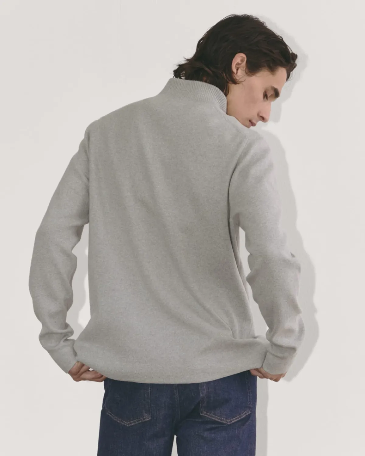 Everlane Sweaters|Turtleneck Sweaters*The No-Sweat Quarter-Zip