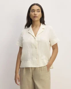 Everlane Tops*The Notch Shirt in Linen