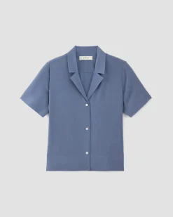 Everlane Tops*The Notch Shirt in Washable Silk