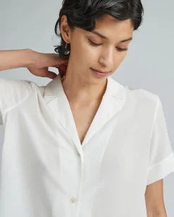 Everlane Tops*The Notch Shirt in Washable Silk