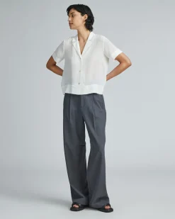 Everlane Tops*The Notch Shirt in Washable Silk