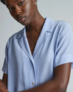 Everlane Tops*The Notch Shirt in Washable Silk