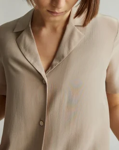 Everlane Tops*The Notch Shirt in Washable Silk