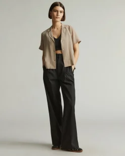 Everlane Tops*The Notch Shirt in Washable Silk